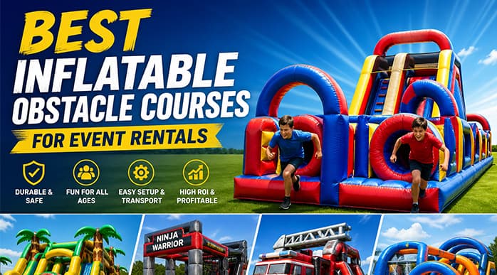 Best Inflatable Obstacle Courses for Event Rentals