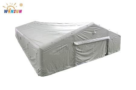 Custom giant inflatable emergency tent with independent air columns