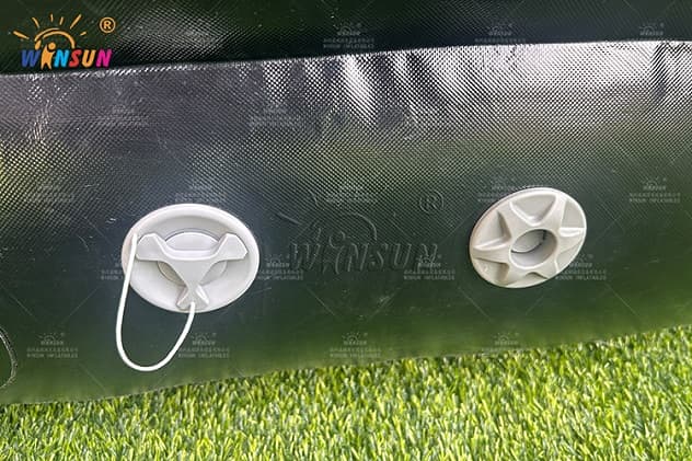 Custom logo inflatable sofa pool for hotel poolside and event marketing