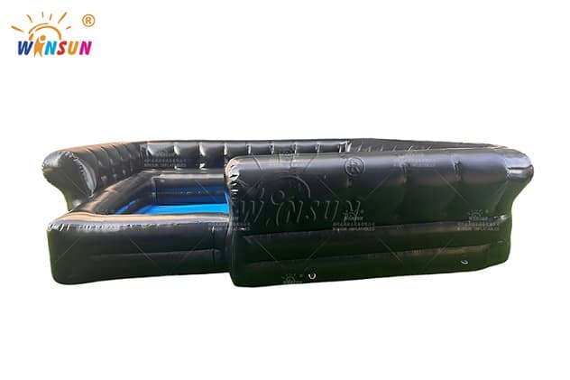 Customizable square inflatable sofa pool for backyard parties and events
