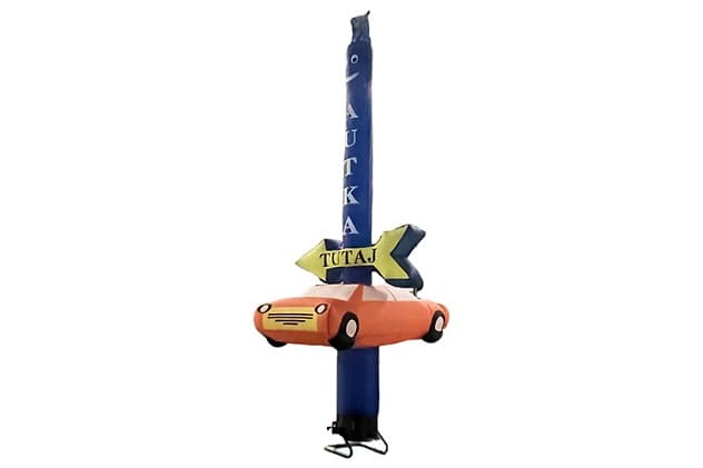 Customized Inflatable Air Dancer with Directional Arrow Sign