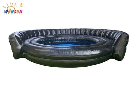 Giant Round Inflatable Pool with Built-In Seating for Parties