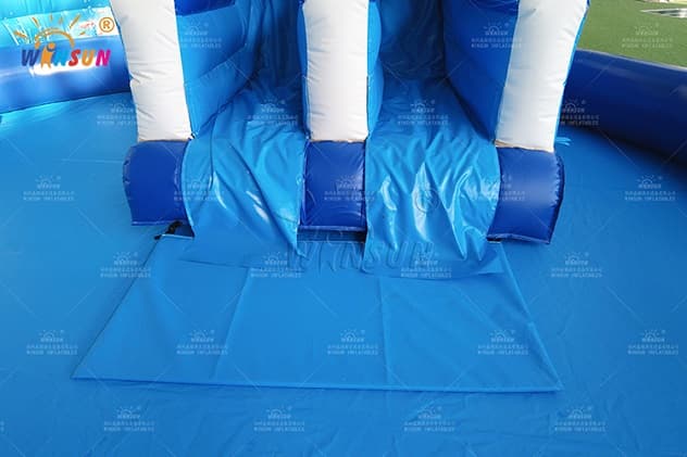 Heavy duty tarpaulin shark theme water park for commercial use