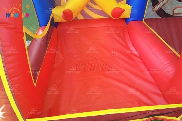 Outdoor Inflatable Ring Toss and Frisbee Game with Custom Logos