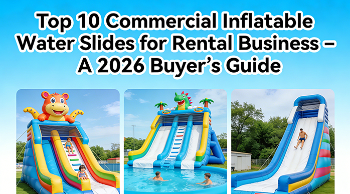 Top 10 Commercial Inflatable Water Slides for Rental Business