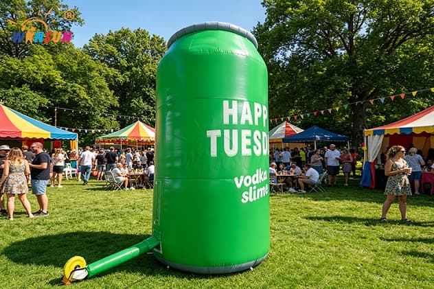 15ft Tall Custom Inflatable Beer Can for Outdoor Advertising