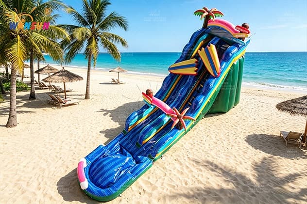 19ft tall WINSUN inflatable water slide with air blower included