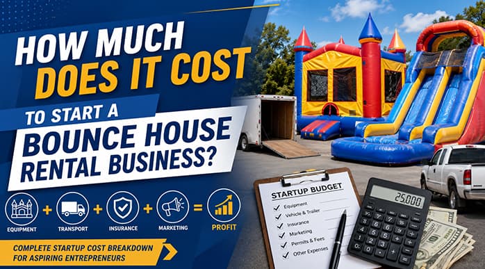 Cost to Start a Bounce House Rental Business