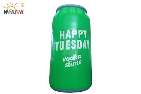 Customizable Inflatable Beer Can – Happy Tuesday Design Available