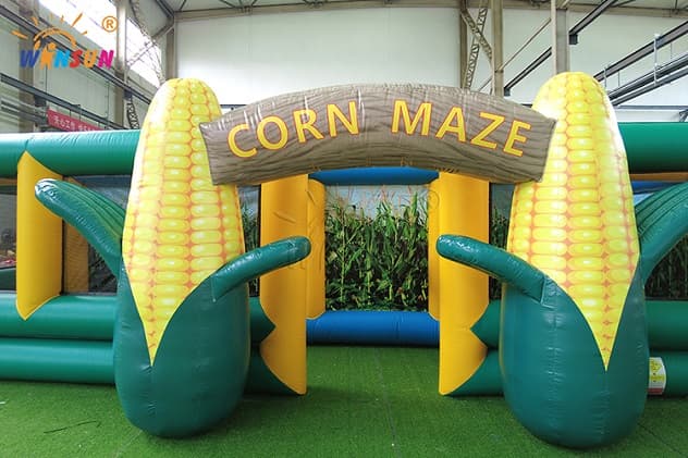 Heavy Duty Inflatable Maze for Agritourism and Halloween Parties