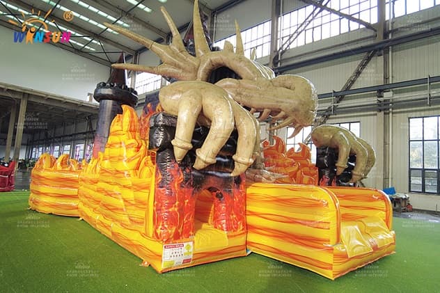Heavy Duty Tarpaulin Inflatable Competition Arena for Outdoor Entertainment