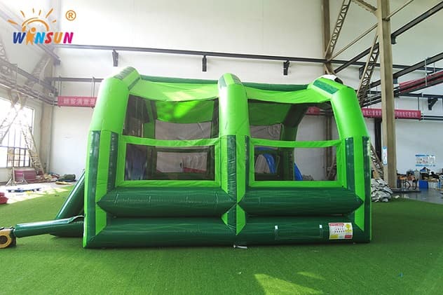 Heavy Duty Tarpaulin Inflatable Soccer Goal for Commercial Use