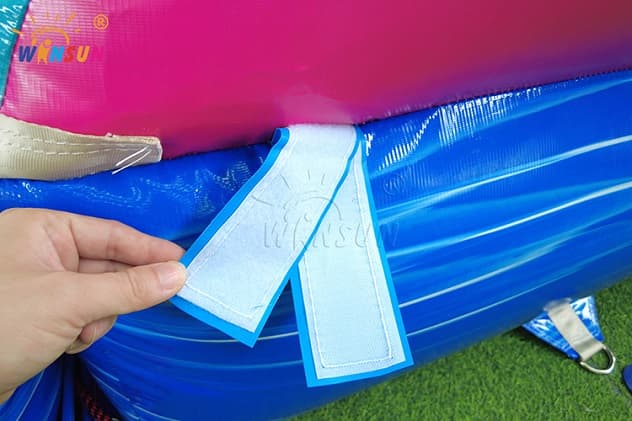 Heavy Duty Tarpaulin Water Slide with Detachable Splash Pool
