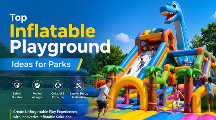 Top Inflatable Playground Ideas for Parks