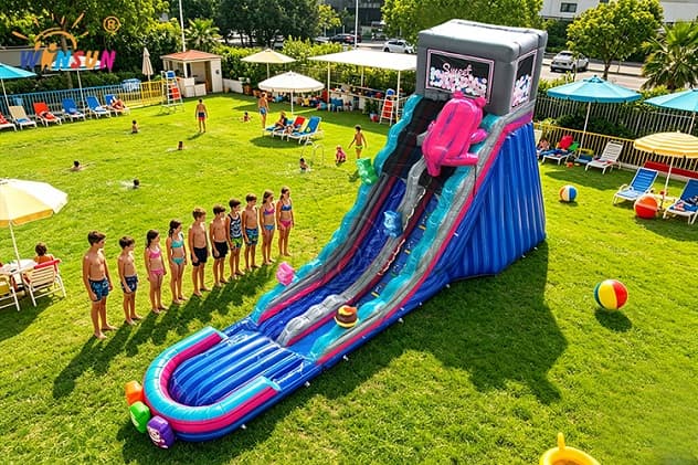 WINSUN Brand Customizable Inflatable Water Slide for Water Parks