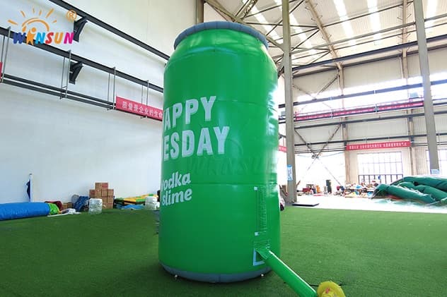 WINSUN Brand Giant Inflatable Beer Can with Blower and Repair Kit