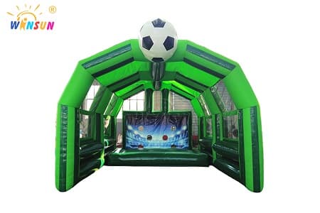 Winsun 2-in-1 Inflatable Soccer Goal Trainer for Outdoor Events