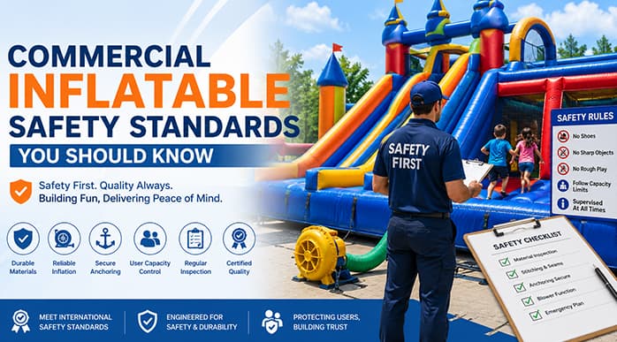 Commercial Inflatable Safety Standards you should know