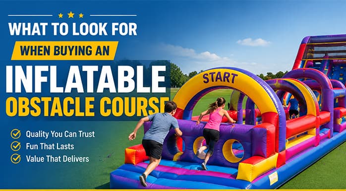 What to Look for When Buying an Inflatable Obstacle Course