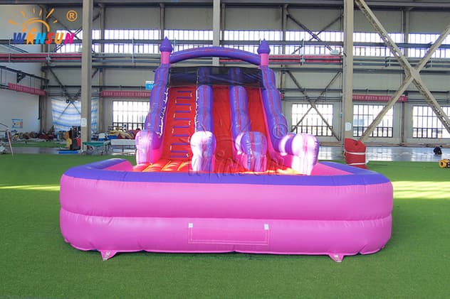durable inflatable water slide for rental business