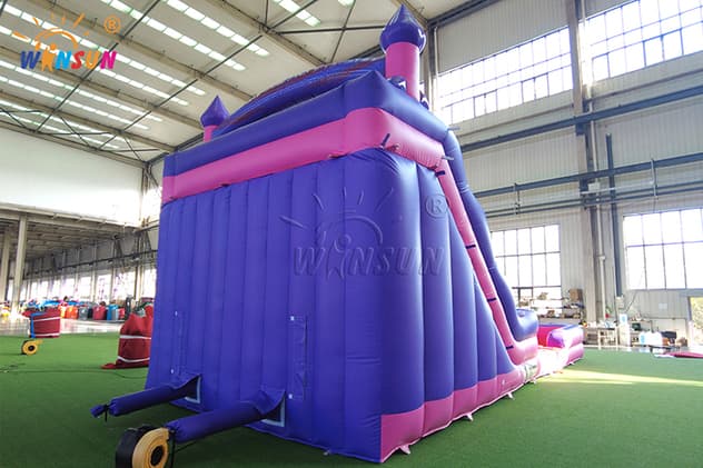 large outdoor inflatable slide for amusement parks
