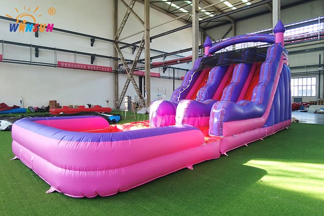 safe inflatable water slide for birthday parties