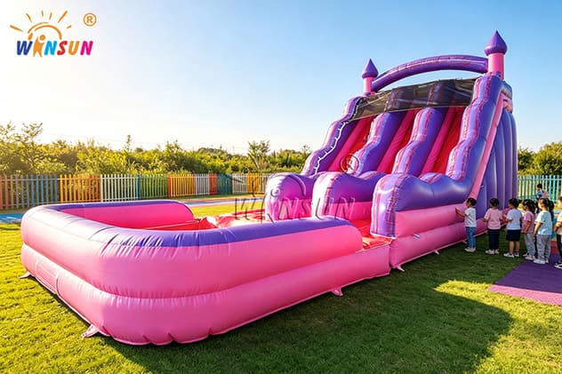 wet or dry use inflatable slide rental