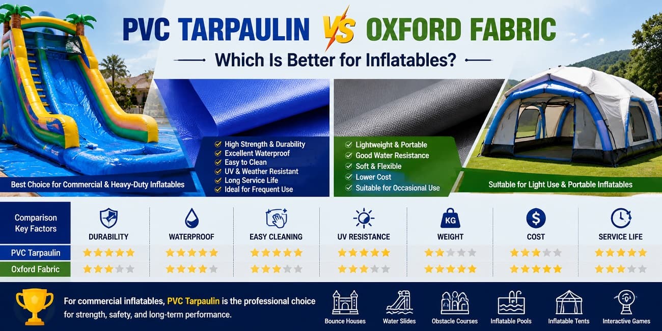 How to choose inflatable material