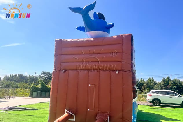 Pirate ship inflatable playground equipment