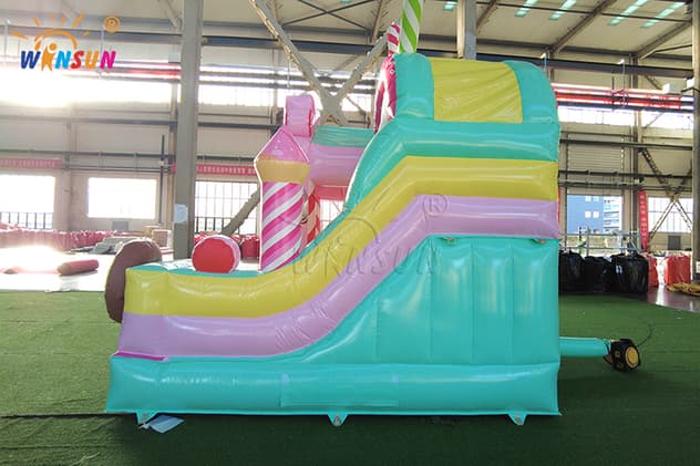candy inflatable with doughnut decoration
