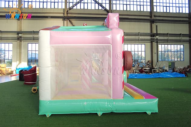 candy inflatable with ice cream decoration