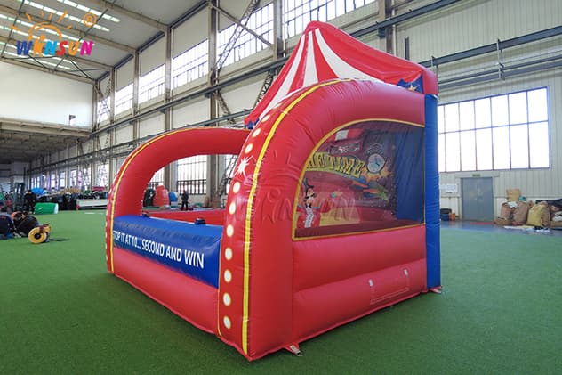 inflatable 10 second challenge game