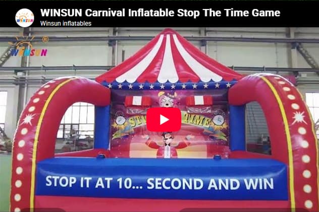inflatable game for amusement parks