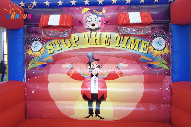 stop the timer inflatable game for events