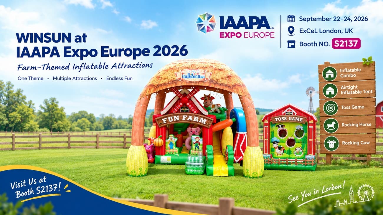 IAAPA Expo Europe 2026 Booth S2137 WINSUN