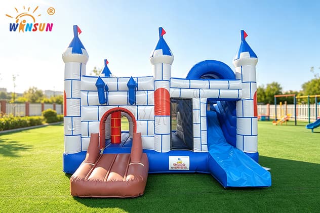 commercial inflatable castle combo