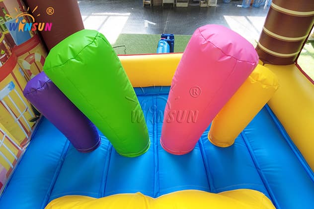 commercial inflatable play structure