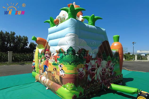 commercial inflatable play structure