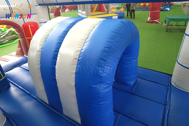 inflatable castle slide combo