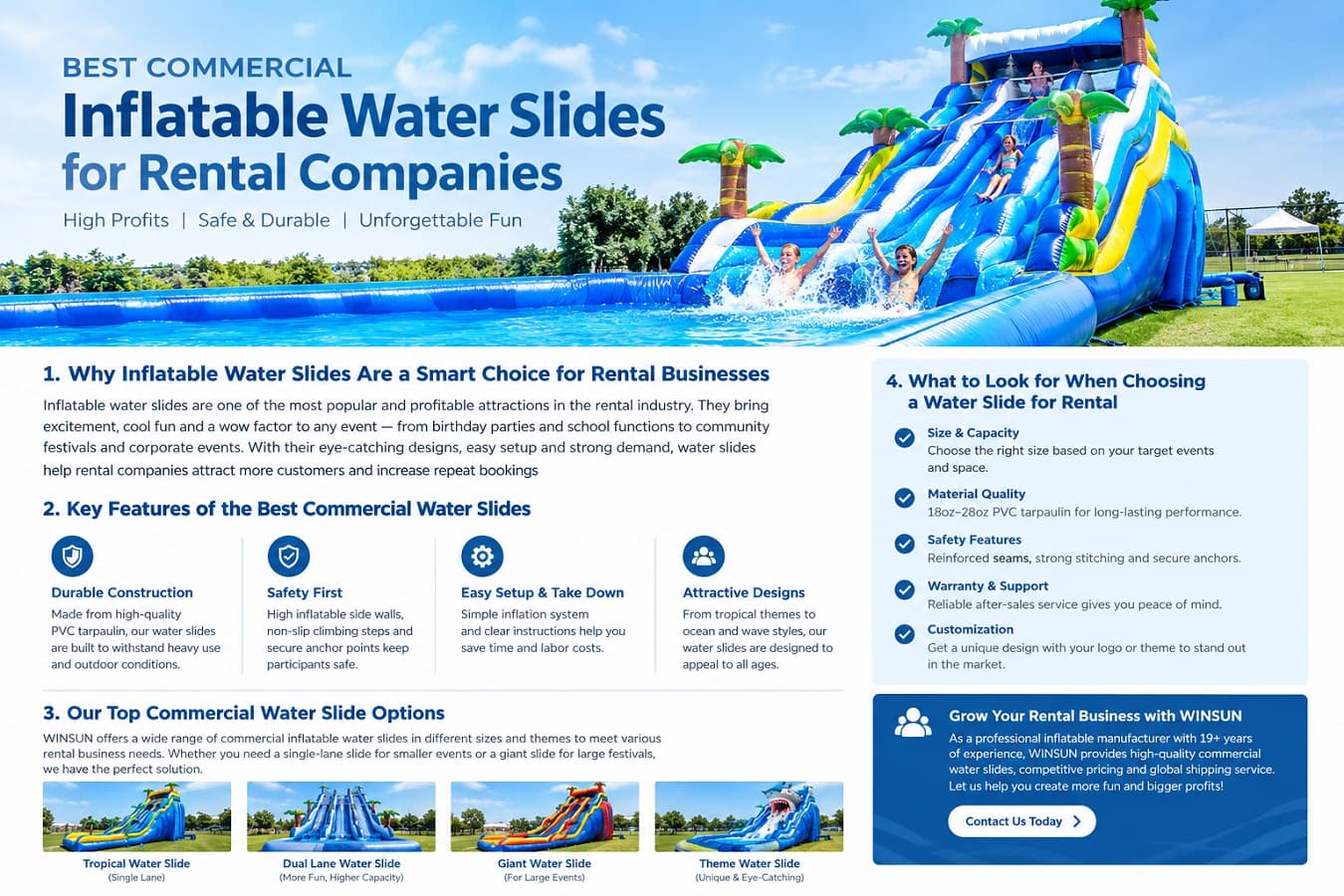 winsun-inflatable-water-slide-for-rental-business