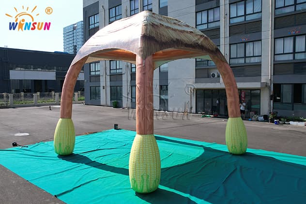 commercial inflatable dome tent
